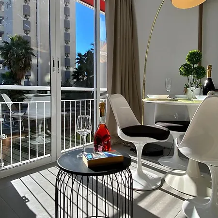公寓 Roymar 14 Playa Levante Parking Gratis Wifi 4 Personas 貝尼多姆