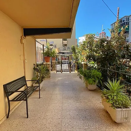 公寓 Roymar 14 Playa Levante Parking Gratis Wifi 4 Personas 貝尼多姆